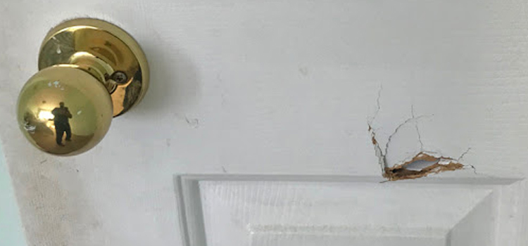 interior door hole repair Elk Grove